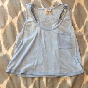 Blue tank top